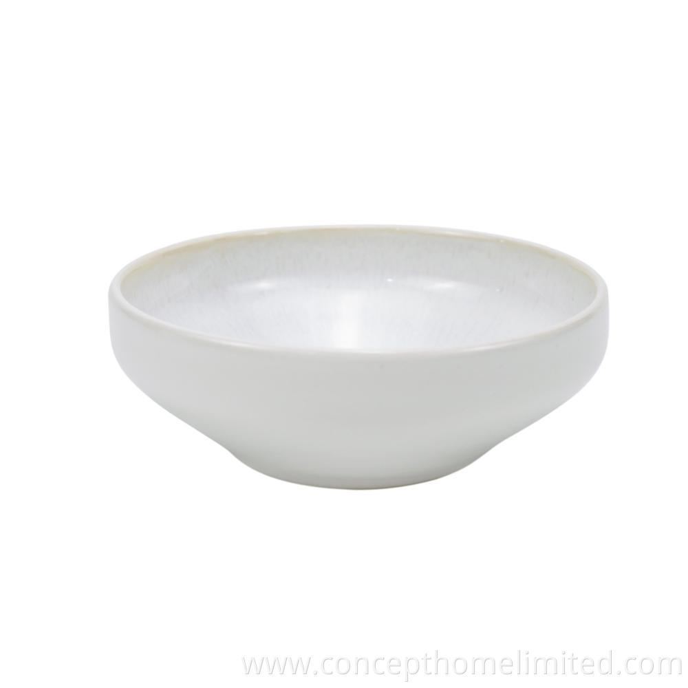 Reactive Glazed Stoneware Dinner Set In Creamy White Ch22067 G04 10